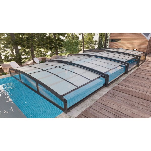 Dach zum Pool - 4x8 m Dach zum Pool - 4x8 m