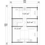 Fritidshus Mattis B - 42,5 m² Fritidshus Mattis B - 42,5 m²