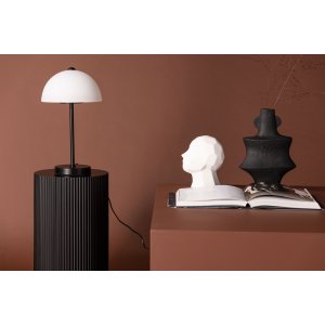 Ferrand bordslampa - Vit/svart