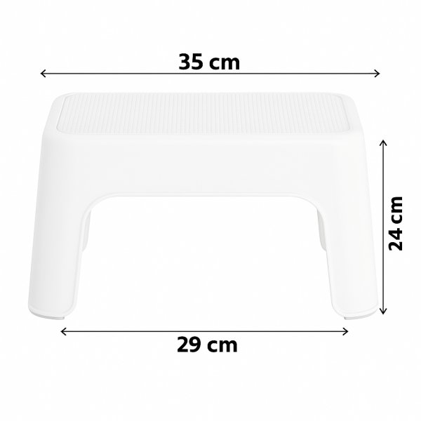 Pall - Vit | Badrumspall | Plast Pall - Vit | Badrumspall | Plast