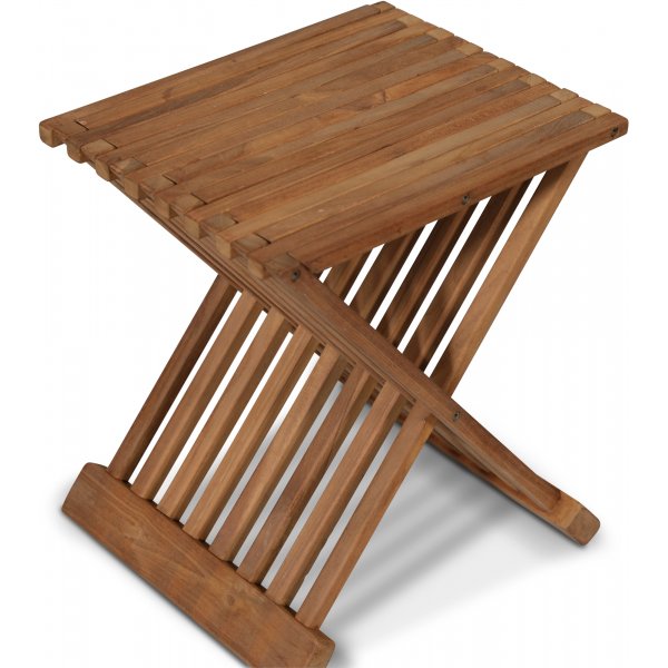 Klappbarer Beistelltisch aus Teakholz \\\"Salt\\\"