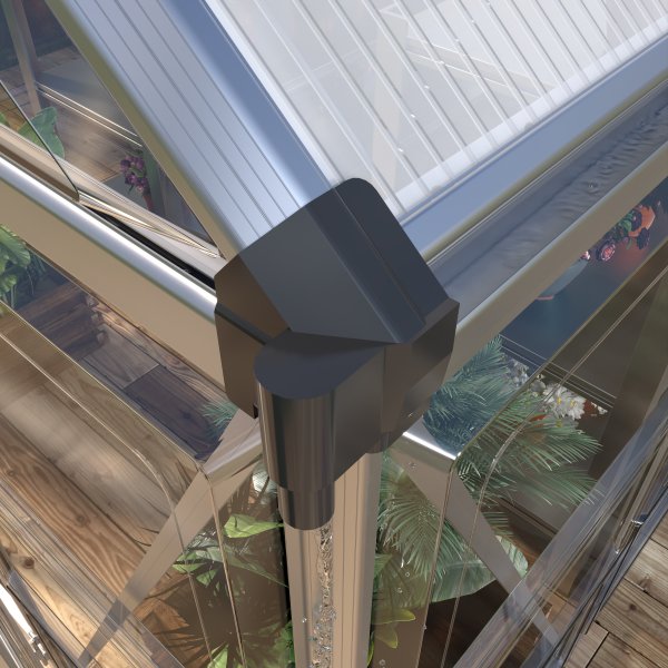 V�xthus Harmony 6,6 m� aluminium polykarbonat Gardeney