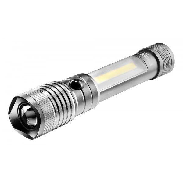 Aluminium 2-i-1 lommelygte/inspektionslys