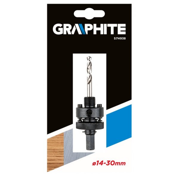 Reikäsaha, adapteri, 14-30 mm Reikäsaha, adapteri, 14-30 mm