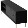 Bullet TV-b�nk - Svart/guld