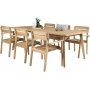 Charlottenberg Matgrupp (220x100) - Natur - 6 Stolar