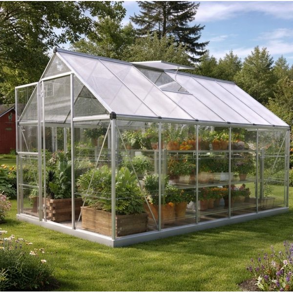 V�xthus Harmony 6,6 m� aluminium polykarbonat Gardeney