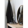 Marma ljusstake b�ge i brun marmor