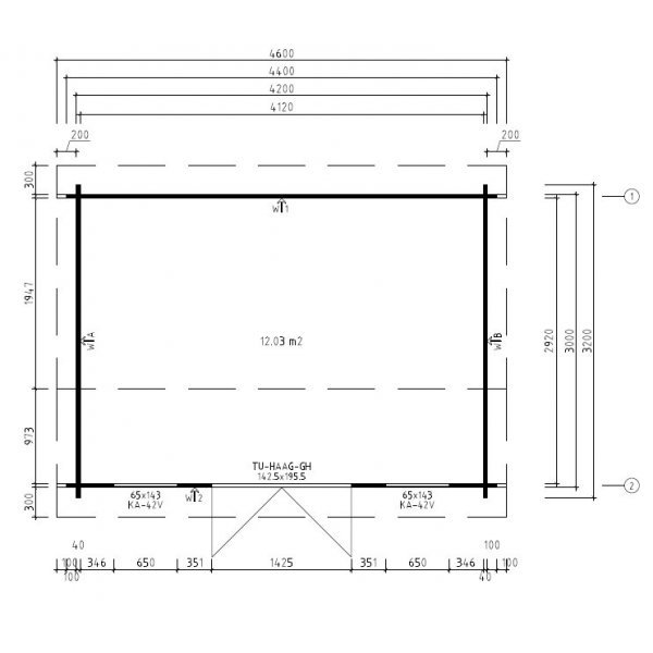 Friggebod Kajsa E - 14 m�