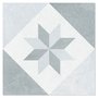 Klinker Miramar Gr-Vit Matt 20x20 cm