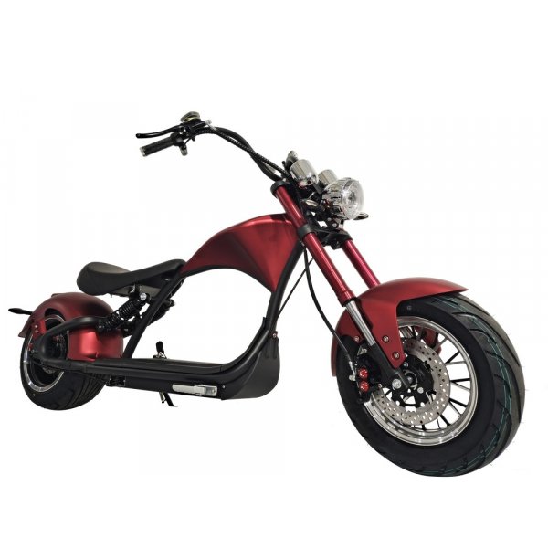Elscooter Båge - Röd 2000W Elscooter Båge - Röd 2000W