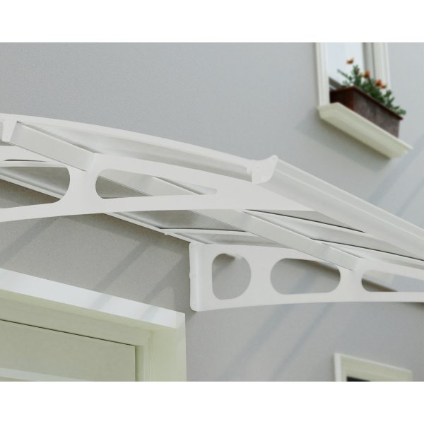 Canopia Bordeaux Entrtak 1,4 x 7 - Vit/opalglas