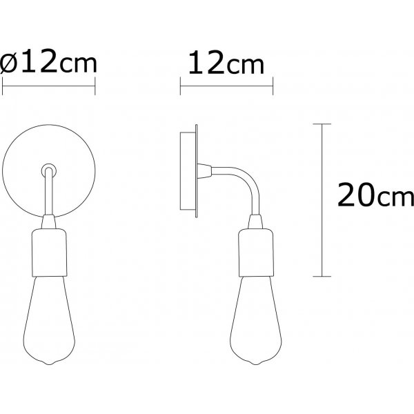V�gglampa i krom