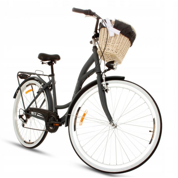 Damcykel Mood 28\\\" Svart Grafit Damcykel Mood 28\\\" Svart Grafit