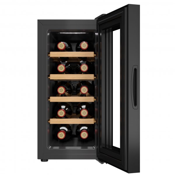 Vinkyl 10 flaskor | Extra tystgående | LED-belysning | 26,5cm smal Vinkyl 10 flaskor | Extra tystgående | LED-belysning | 26,5cm smal