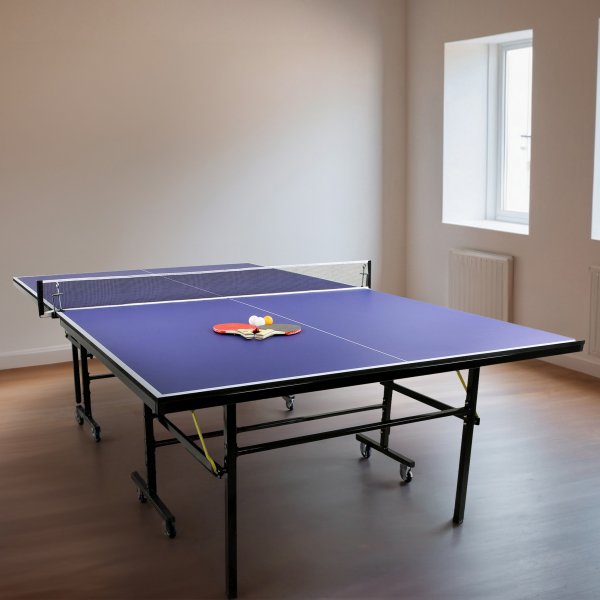Bordtennisbord | Inkl. net, ketcher og bolde | Sammenklappelig | TTB02