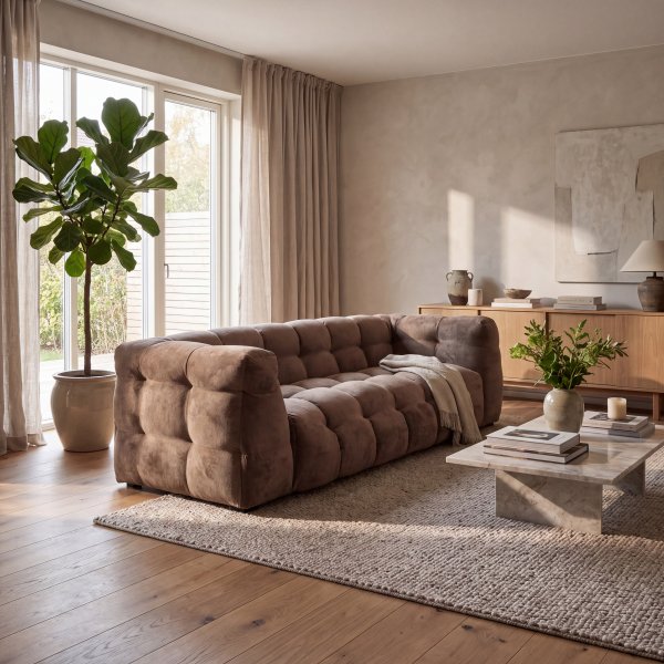 Bill 3-sits soffa - Brun Chenille (Milton New 04) Bill 3-sits soffa - Brun Chenille (Milton New 04)