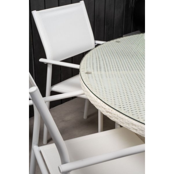 Frubol Matgrupp (�150) - Vit - 6 Stolar