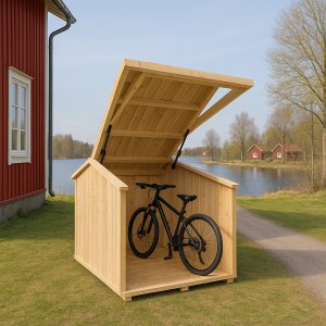 Cykelförråd | cykelgarage Sigvard - 3 m² Cykelförråd | cykelgarage Sigvard - 3 m²
