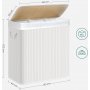 Carolin tv�ttkorg 150 l - Vit
