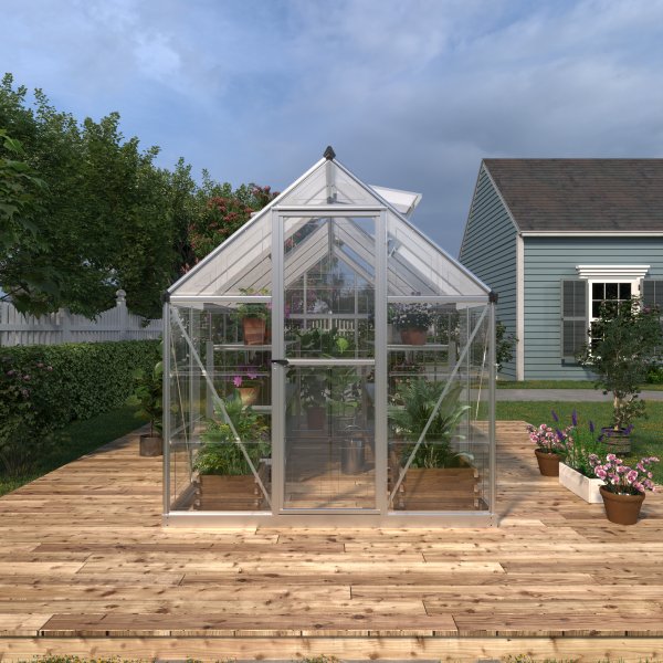 Drivhuskrystal - 4,4 m² Drivhuskrystal - 4,4 m²