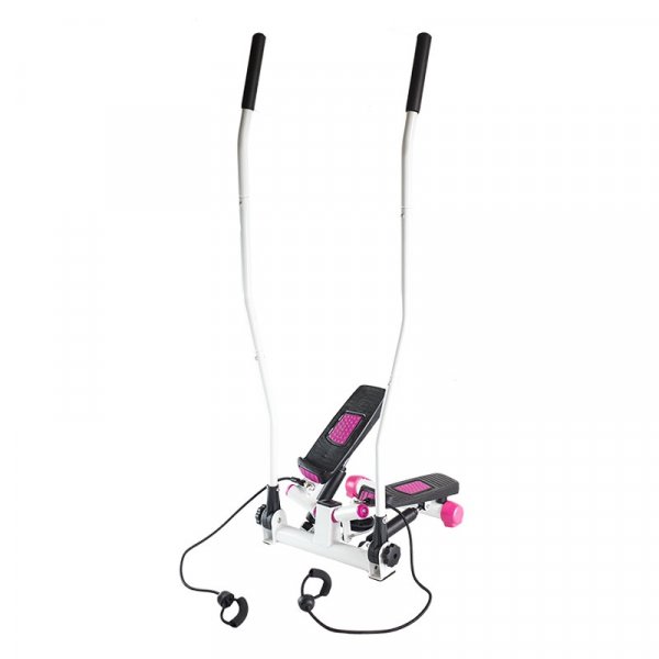 Trappmaskin - Med tr�ningsband & tr�ningsdator (svart-rosa S3085)