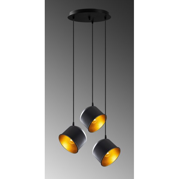 Berkeley taklampa 192-S2 - Svart