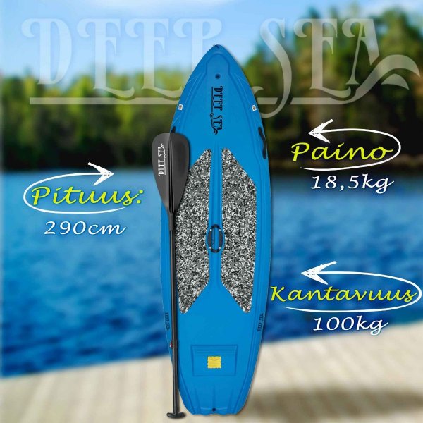 Deep Sea h�rd SUP-br�da och paddel