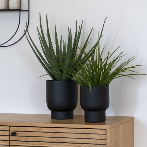 Gr�s konstv�xt - H:45 cm - Gr�n