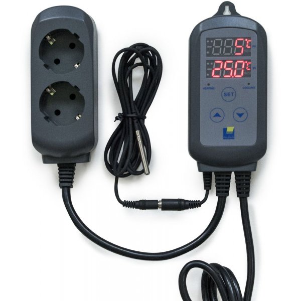 Portabel värmefläkt med termostat - 2400W (upp till 18 m³) Portabel värmefläkt med termostat - 2400W (upp till 18 m³)