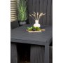 Holma Spisegruppe (160x100) - Svart - 4 Stole