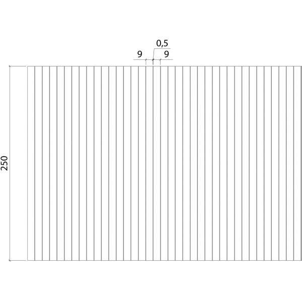 Terrass till Bravo - 8,7 m�
