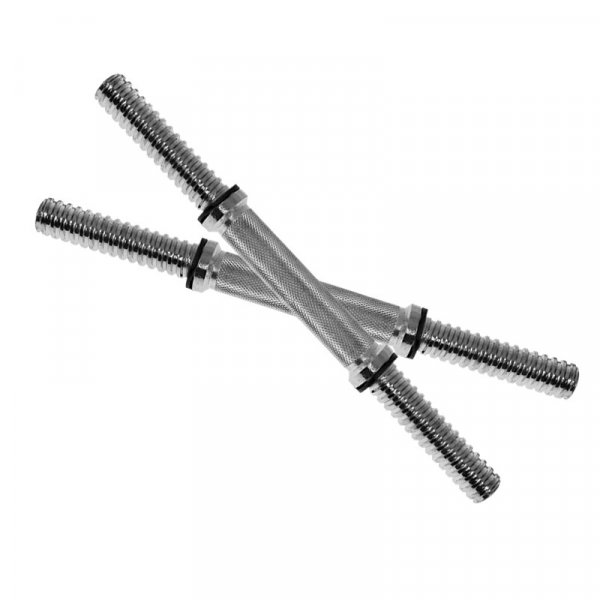 Hantelset - Kromade vikter & hantel - 15 kg