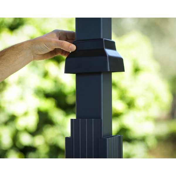 Canopia Alpine Carport i Metall Fr Husbil 3,6 x 6,5 - Gr