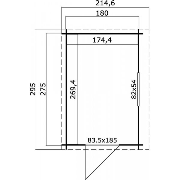 Förråd Juni 2 - 4,9 m² Förråd Juni 2 - 4,9 m²