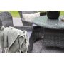 Utegrupp med runt bord och fyra f�t�ljer