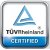 TÜV Rheinland certifierad
