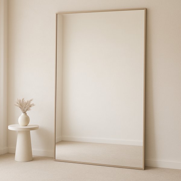 Spegel Orlando 190 x 120 cm - Beige Spegel Orlando 190 x 120 cm - Beige