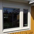 Kundbild Fast f�nster 3-glas - tr� - U-v�rde 1,1: Mycket bra f�nster m�ste jag s�ga....