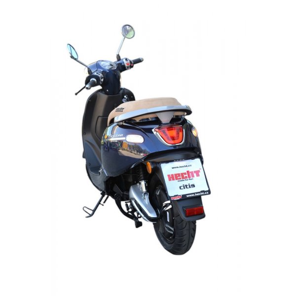 Elmoped 3000 W - blå + Låskätting Elmoped 3000 W - blå + Låskätting