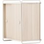 Paris v�ggsk�p 68 x 60 cm - Beige/Whitewash