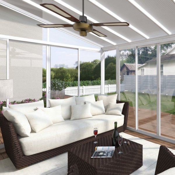 Uterum San Remo - Vit 3 x 4,35m - Yta 13 m