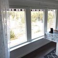 Kundbild Fast f�nster 3-glas - tr� - U-v�rde 1,1: Riktigt bra f�nster till j�ttebra...