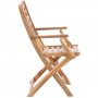 Matgrupp Acacia rund 100 cm, inkl. 4 stolar
