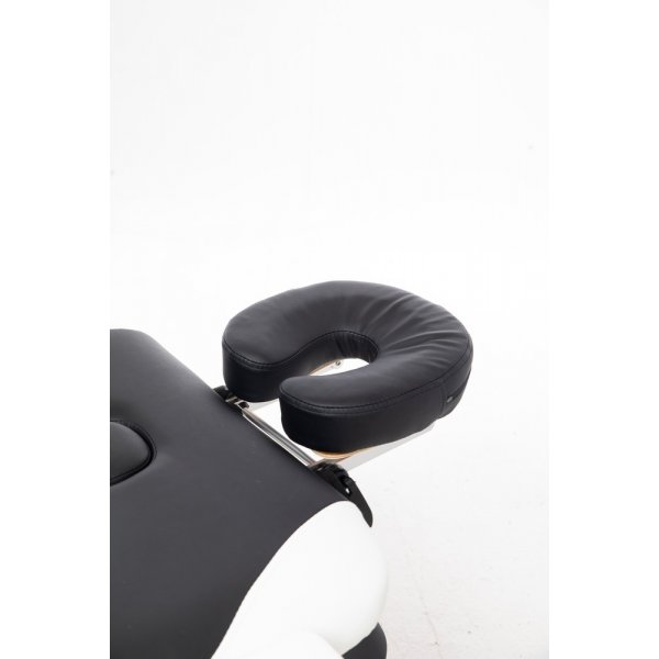 2-zons massagebänk - Svart & Vit 2-zons massagebänk - Svart & Vit