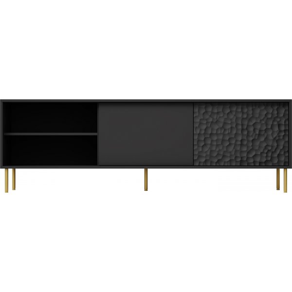 Bullet TV-b�nk - Svart/guld