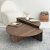Sofabord i valn�d 90 x 90 cm - Podium