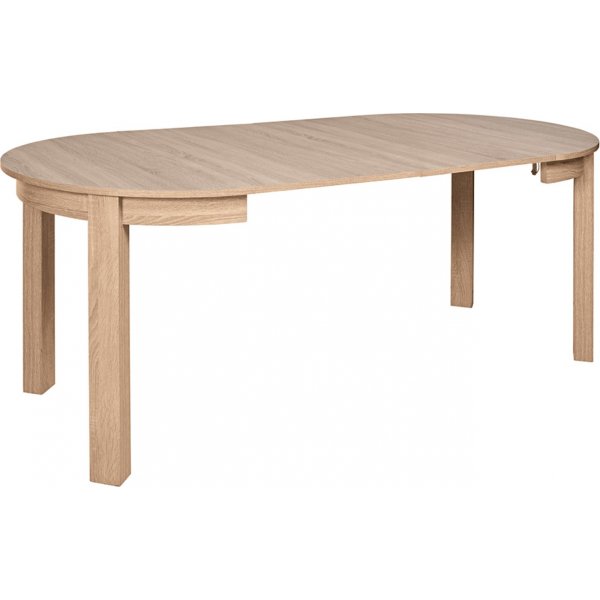 Bernardin matbord 95-195 x 95 cm - Riviera ek