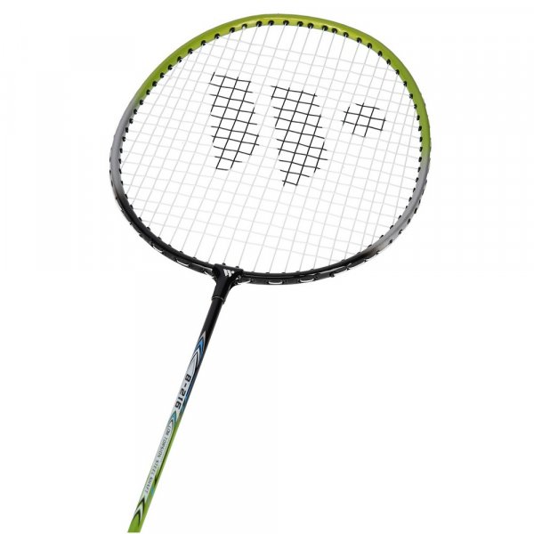 Badmintonset (gr�n, bl� & svart) ALUMTEC 216K