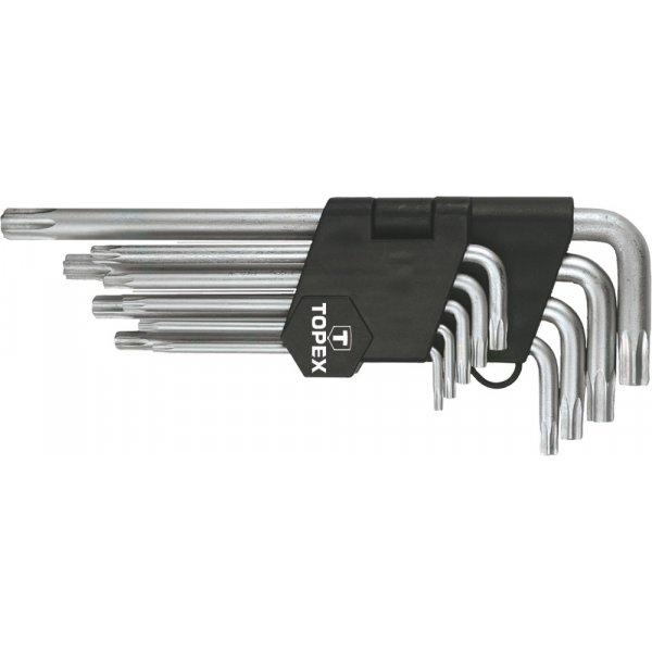 Torxnyckelsats T10-T50, 8 delar - lnga
